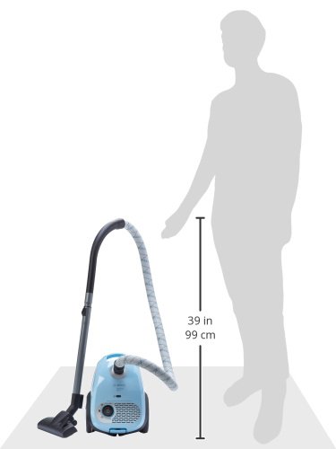 [- Bosch MoveOn Mini BGL25A100 Bodenstaubsauger (600 W, 3,5l Staubbeutelvolumen, 8m Aktionsradius)