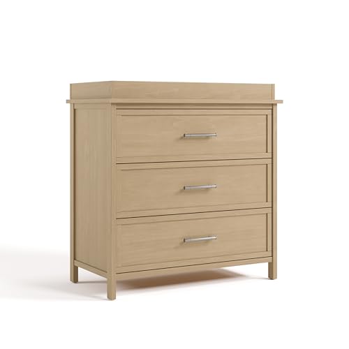 Graco Classic 3 Drawer Chest with Removable Changing Topper (Driftwood) – GREEN…
