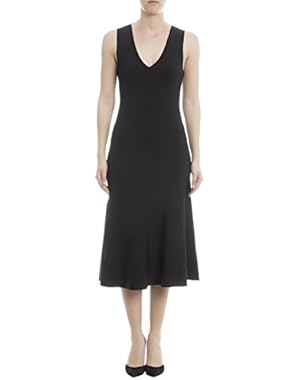 Theory Women's H0216704001 Black Cotton Dress