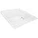 JAM PAPER Plastic Envelopes with Button & String Tie Closure - Large Square - 13 x 13 - Clear - 12/Pack