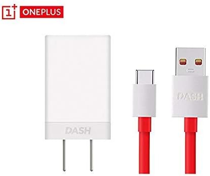 OnePlus Dash Charger and Type C USB Cable,Oneplus 6 5t 5 AC Adapter Wall Charger Dash Charger and Cable for OnePlus A6000, OnePlus 3T, OnePlus 5 (Charger+Cable)
