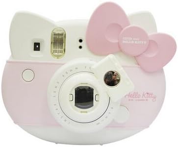 CAIUL Compatible Camera Style Close-Up Selfie Lens with Self-Portrait Mirror for Fujifilm Instax Hello Kitty, Instax Mini 9 8 8+ 7s, Polaroid 300 Camera (White)