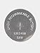 Hillflower 10 Piece LIR2450 2450 CR2450 LM2450 BR2450 Rechargeable Bulk 3.6V Long Duration Lithium Battery