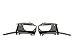 Genuine Chrysler Parts 68064329AB Front Bumper Bracket Set