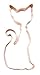 The Fussy Pup Fancy Kitty Cat Cookie Cutter