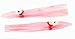 Boone UV Hoochie Skirt Lures (Pack of 5), Bubble Gum