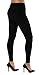 Compression Leggings for Women 20-30mmHg - Footles High Waist Compression Tights for Circulation during Pregnancy, Sports, Workout, Running - Black, Medium - A717BL2