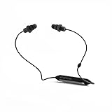 Liberate 1.0 Bluetooth Plugfones with Mic | Headphones for Hearing Protection, Earbuds (Black)