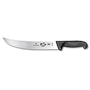Victorinox Cutlery 10-Inch Curved Cimeter, Black Fibrox Handle