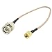 Uxcell a12020700ux0403 Gold-Plated BNC Male to SMA Male Connector Coaxial Extension Cable 8.8 Inch primary