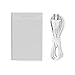 Desktop Charger: Stalion® Multiple USB Hub 6-Port Portable Charger (Ceramic White) with Smart Technology Universal for iPhone 6s Plus iPad Air Mini Pro Galaxy S6 Edge+ Samsung Galaxy Note 5