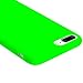JNSupplier Neon Green Soft Silicone Rubber Case Flexible Skin Jelly Cover for iPhone 7 + 8 Plus