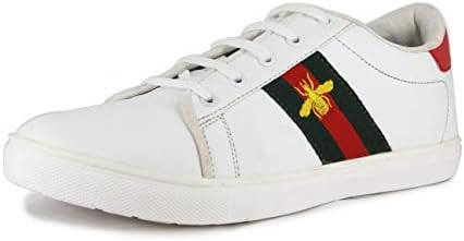 IAddicted Men's White Synthetic Sneakers