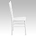 Flash Furniture 2 Pack HERCULES Series White Wood Chiavari Chair
