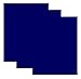 SISER EasyWeed Heat Transfer Vinyl HTV for T-Shirts 12 x 15 Inches 3 Precut Sheets (Navy Blue)
