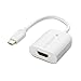 Cable Matters USB C to HDMI Adapter (USB-C to HDMI Adapter) Supporting 4K 60Hz in White - Thunderbolt 3 Port Compatible for MacBook Pro, Dell XPS 13, 15, HP Spectre x360, Surface Book 2 and More primary