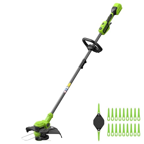 24V 33cm Akku Rasentrimmer für Gärten Gen2 2-in-1 Neu, Grün