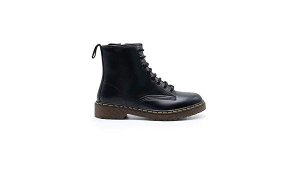 ZAPSHOP Z93058 Bota Militar con Cordones Plana Talla: 35 : Amazon.es:  Zapatos y complementos