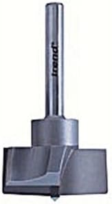 Trend 35mm Diameter Circular Hinge Sinking Machine Bit, 1/4 Inch Shank