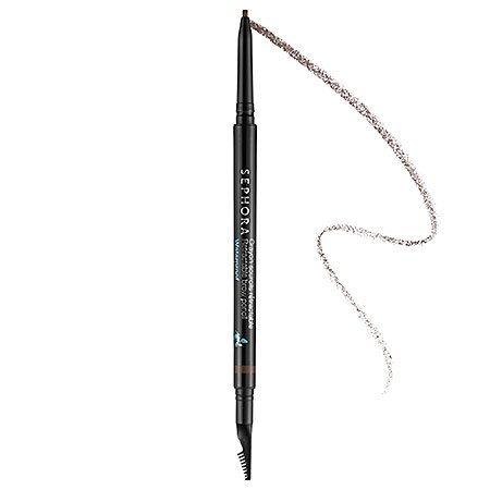 Sephora Collection Retractable Brow Pencil - Waterproof 04 Midnight Brown 0.003 Oz