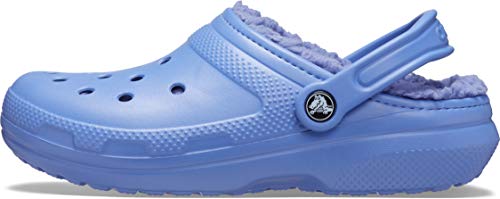 lapis fur lined crocs