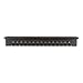 Erik Aleksi Interiors Black Hardwood Tie and Belt Rack (with Top Shelf for Accessories)