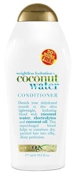 Ogx Conditioner Coconut Water Hydration 19.5oz Bonus Size by (OGX) Organix