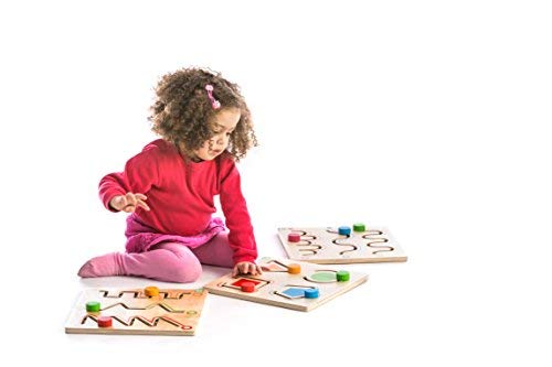 Edufun Ef – MAZES, Pack of 3 21034/6/8, Multi-Coloured