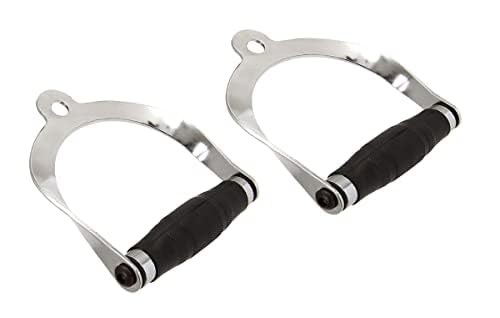 G5 HT SPORT Complete Cable and LAT Machine Accessory Set - Pulley Handles, Triceps Ropes, Single and Double Handles, Muscle Strengthening Bars (2 Pieces)