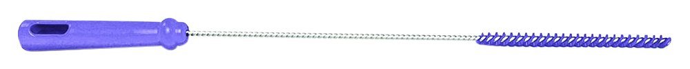 Maya Professional Tools 10750-8 Pipe-Cleaner Brush, Intermediate Fibre, 0.39" x 5.90" x 19.68", 10 mm x 150 mm x 500 mm, PurpleFBK/Food Safety