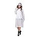 Women Packable Lightweight Transparent EVA Rain Jacket Poncho Raincoat with Hood