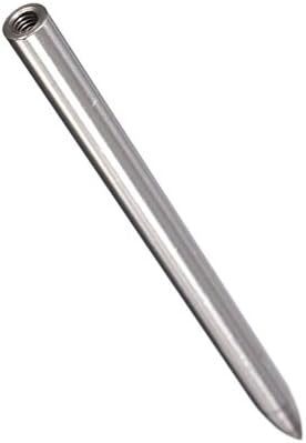 Bluewings(TM) 3 inch Steel Paracord Needle With Screw Thread Shaft Tip Stitching Needle