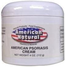 American Natural Psoriasis Support Cream 4 oz Skin Care Soothes Dry Skin
