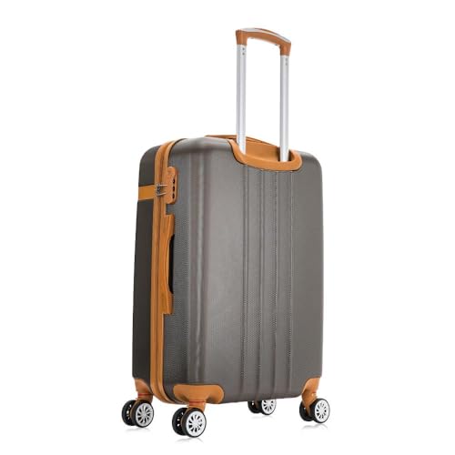 Mala de viagem grande 32kg Bruges Swiss Move Marrom