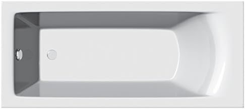 Home Standard Cube Square Bathroom Straight Single Ended Bath Tub 5mm Acrylic (1800mm x 800mm)