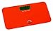 NewlineNY Red-Orange Mini Bathroom Scale + Travel Slip Case SBB0720M-NYRO + NY-MSS101-BRO