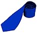K. Alexander Men's Necktie SOLID Satin Neck Tie Royal Blue
