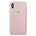 Anti-Drop iPhone X/10 (5.8Inch) Liquid Silicone Gel Case, TOSHIELD Soft Microfiber Cloth Lining Cushion for iPhone 10 (Pink Sand)