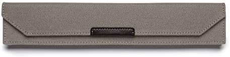 TWINZ studio Deluxe All-In-One Eco Friendly Sustainable linen and canvas Pouch (LIQUID TITANIUM)