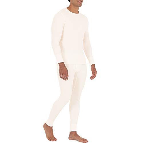 fruit of the loom men's thermal crew