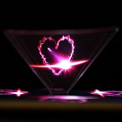 Arinda 3D Hologram Pyramid Display Projector Video