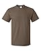 Fruit of the Loom Heavy Cotton T-Shirt (3930R) Tee Available in 32 Colors Large Chocolate