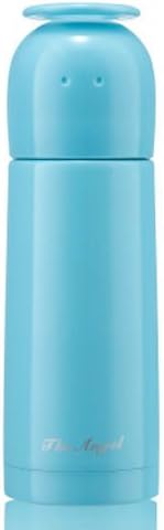 Travel Mug Bulk, Travel Mug Stainless Steel Creative Stainless Steel Cup Vacuum Flask Thermos Water Bottle Cup, Material Stainless Steel (Angel Blue)