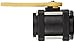 Banjo V200 Polypropylene Ball Valve, Three Piece, Standard Port, 2