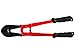MPT Heavy Duty Bolt Cutter 14 inch for Wire Cable Steel with Soft Grip Non-Slip Handle,Black Finished Surface and Drop Forge Blade