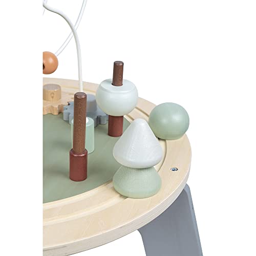Janod J04402 Sweet Cocoon Wooden Activity MultiPlay Table Toddlers Fine Motor Development