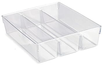 Merrick C25004 Pot 3 Compartment Drawer Organizer Amazon In Home