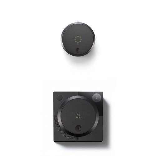 August smart lock homekit enabled (dark gray) with august doorbel…