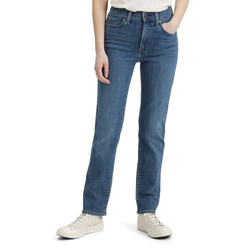 Levi's Women's 724 High Rise Straight Jeans (Standard and Plus), (New) Way Way…