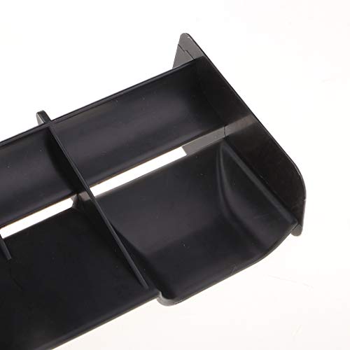 sharprepublic 1/8 RC Auto Heckflügel Heckspoiler Wing für 1: 8 RC Buggy Cars 21x5x8cm - Schwarz – Bild 6